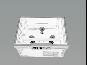 booth exhibition stand a405a Modelo 3D