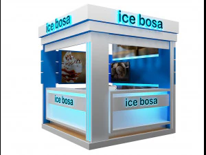 stoisko wystawowe a408b Model 3D