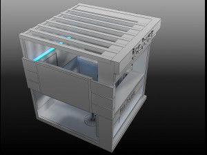 booth exhibition stand a408b 3Dモデル
