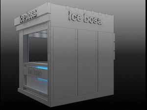 booth exhibition stand a408b 3Dモデル