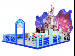 booth exhibition stand a205 3Dモデル