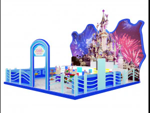 booth exhibition stand a205 3D Model