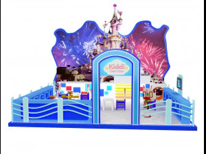 booth exhibition stand a205 3D Model