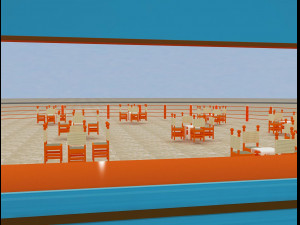 booth exhibition stand a217 3D Model