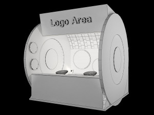 booth exhibition stand a212 3D 模型
