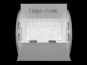 booth exhibition stand a212 3D 模型