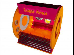 booth exhibition stand a212 3D 模型