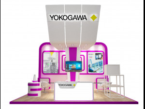 booth exhibition stand a222 Modelo 3D