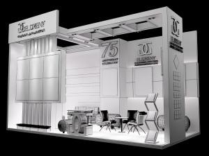 booth exhibition stand a200 Modèle 3D