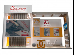 booth exhibition stand a200 Modèle 3D