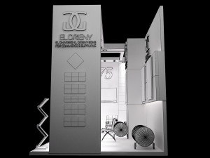 booth exhibition stand a200 Modèle 3D