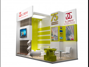booth exhibition stand a201 3Dモデル