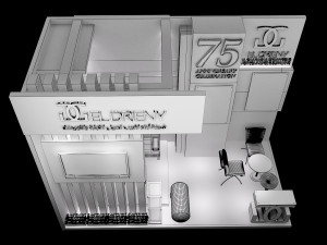 booth exhibition stand a201 3Dモデル