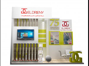 booth exhibition stand a201 3D Model