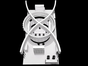 booth exhibition stand a317b 3D Model