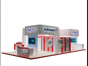 booth exhibition stand a318 Modèle 3D