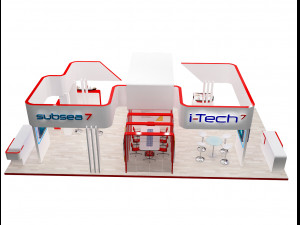 booth exhibition stand a318 3Dモデル