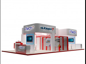 booth exhibition stand a318 3Dモデル