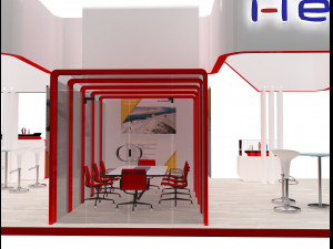 booth exhibition stand a318 3Dモデル