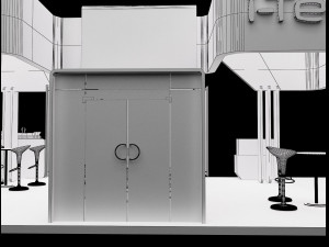 booth exhibition stand a318 3Dモデル