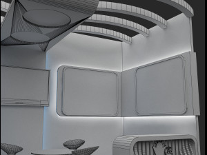 booth exhibition stand a262a Modèle 3D