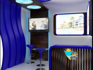 booth exhibition stand a262a Modèle 3D