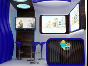 booth exhibition stand a262a Modèle 3D