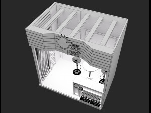 booth exhibition stand a263 3Dモデル