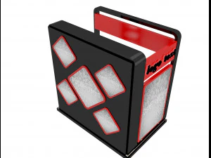 booth exhibition stand a3 3D Model