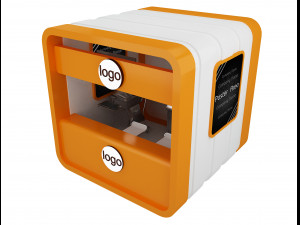 Booth exhibition stand a10 3D Model