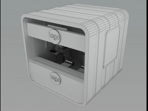 Booth exhibition stand a10 3D Model