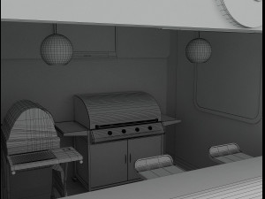Booth exhibition stand a10 3D Model