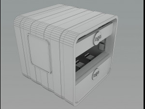 Booth exhibition stand a10 3D Model