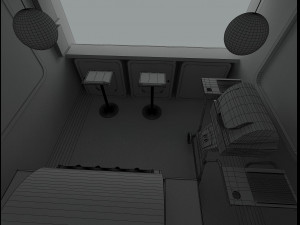 Booth exhibition stand a10 3D Model