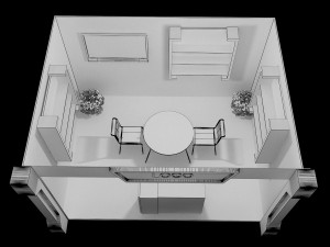 booth exhibition stand a11 3D Model