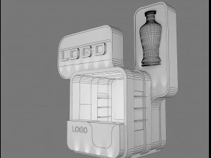 booth exhibition stand a13 3D Model
