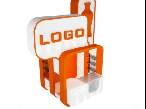 booth exhibition stand a13 3D Model
