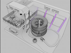 booth exhibition stand a 20 3D Модель