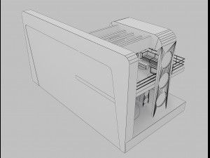 booth exhibition stand a 20 3D Модель