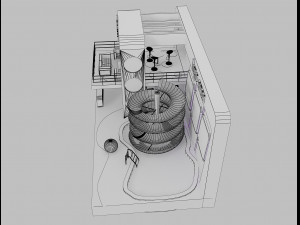 booth exhibition stand a 20 3D Модель