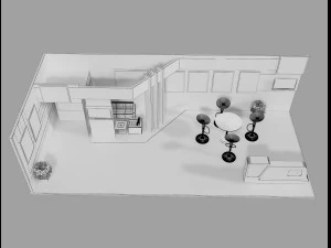 booth exhibition stand a 26 3D Model