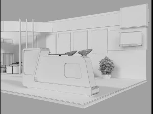booth exhibition stand a 26 3D Model