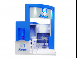 booth exhibition stand a 27 Modèle 3D