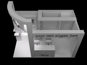 booth exhibition stand a 27 Modèle 3D