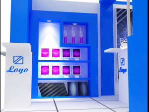 booth exhibition stand a 27 Modèle 3D
