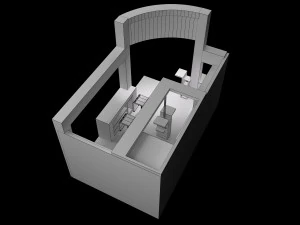 booth exhibition stand a 27 3D Model