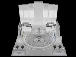 booth exhibition stand a 37 3Dモデル