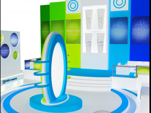 booth exhibition stand a 37 3Dモデル