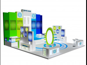 booth exhibition stand a 37 3Dモデル