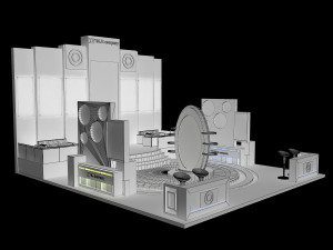 booth exhibition stand a 37 3Dモデル